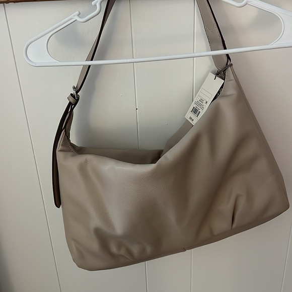 Beige Shoulder Purse - Picture 1 of 5